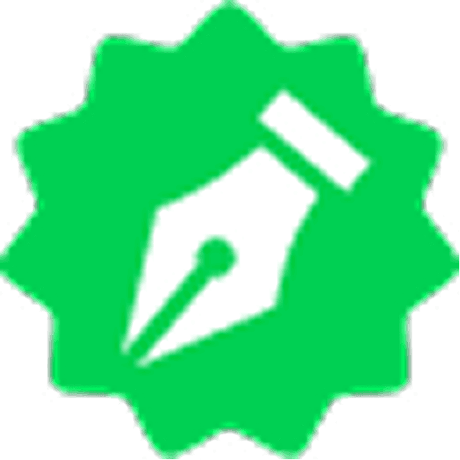 writer badge